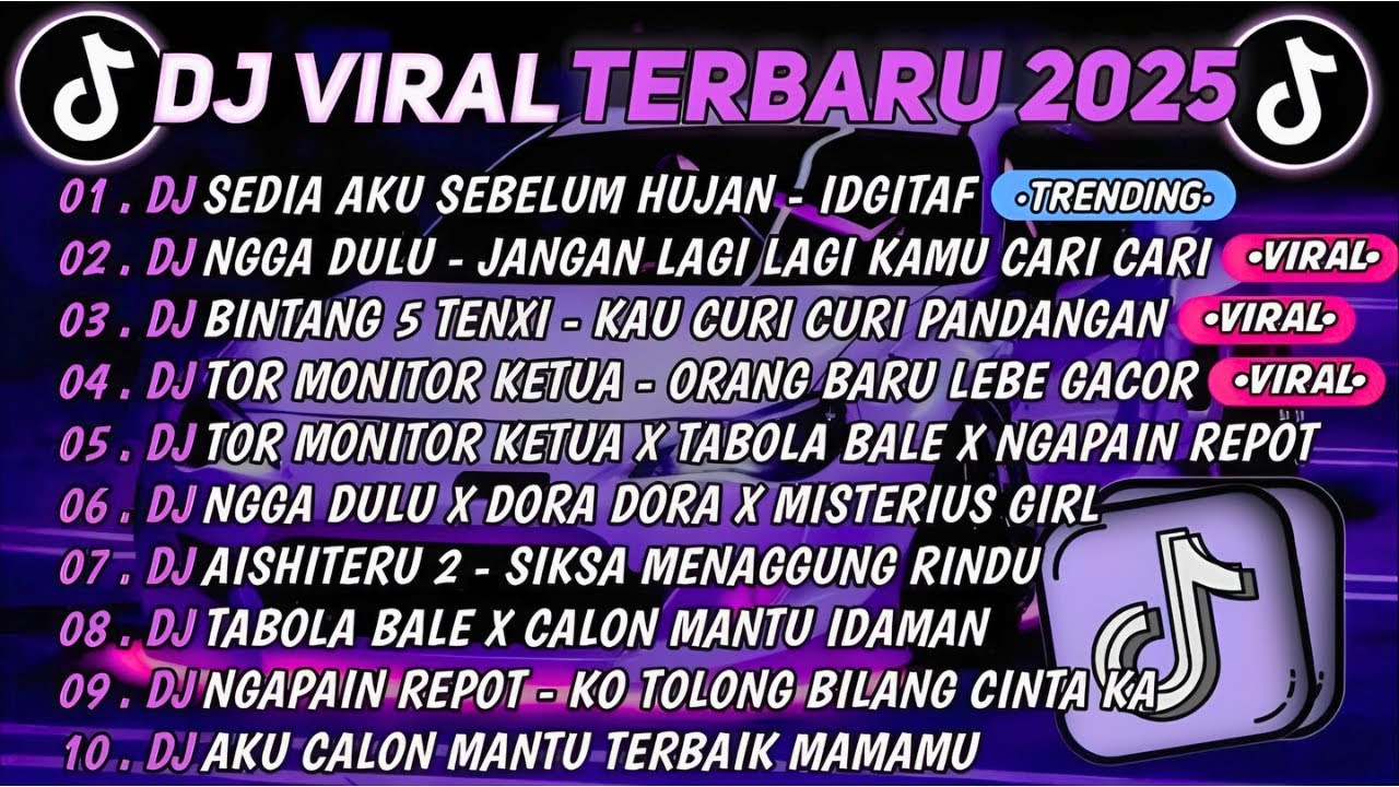 DJ TIKTOK TERBARU 2025🎵DJ SEDIA AKU SEBELUM HUJAN - INGITAF🎵DJ NGGA DULU -JANGAN LAGI LAGI KAMU CARI