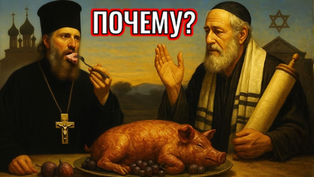 Почему Бог запретил свинину евреям, но разрешил христианам?
