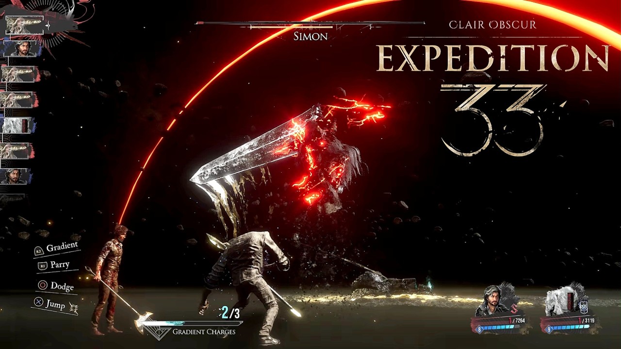 Simon, Hardcore Bossfight (Expert, 5x HP) - Clair Obscur: Expedition 33