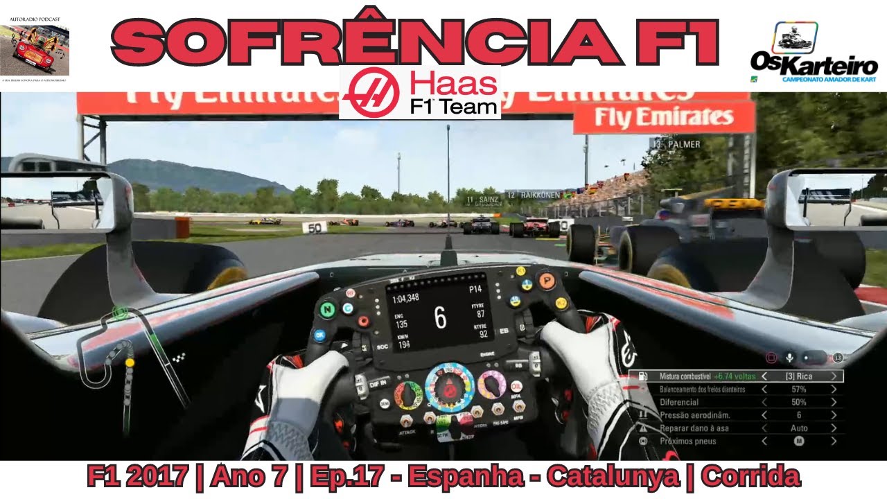 Sofrência F1 2017 | Ano 7 | GP 05 | Corrida | Espanha