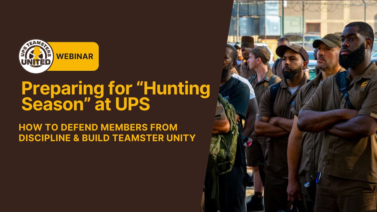 Preparing for Hunting Season at UPS