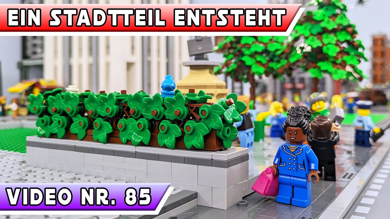 Wehende Bäume und dichte Hecken | Meine Lego Stadt (New York & Marvel) Video Nr.: 85