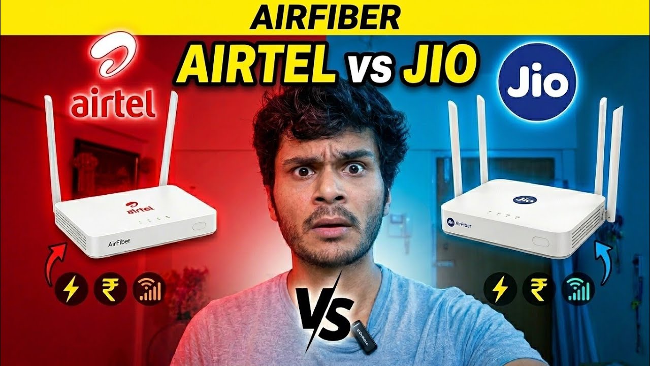Airtel AirFiber vs Jio AirFiber &ndash; Don&rsquo;t Buy Before Watching! Big Scam