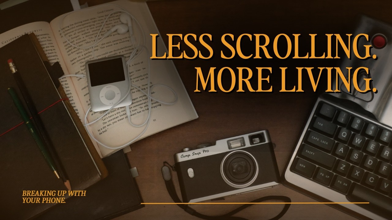 less convenience. more life.