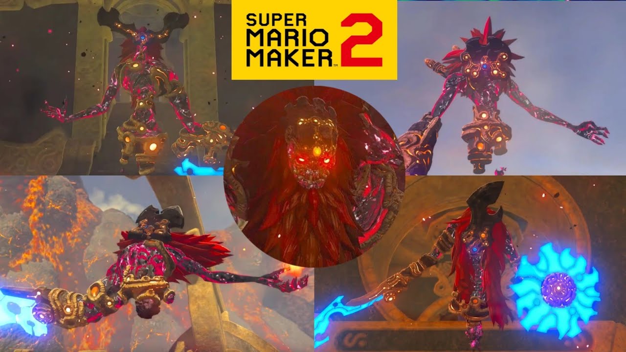 Super Mario Maker 2 × Zelda BOTW: Ganon Rush