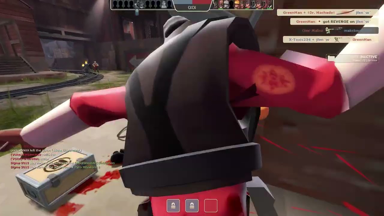 GreenMan Plays TF2 (attack/defence)