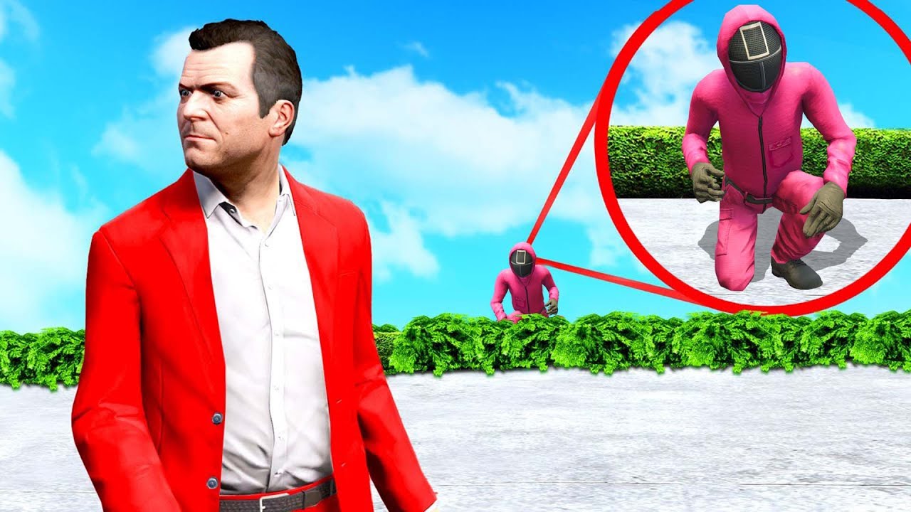 בורח מהשומרים של משחק הדיונון בGTA V! (חיילי משחק הדיונון מנסים לצוד אותי בג'יטיאיי!)