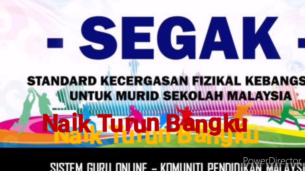 Metronome 96bpm Ujian SEGAK naik turun bangku