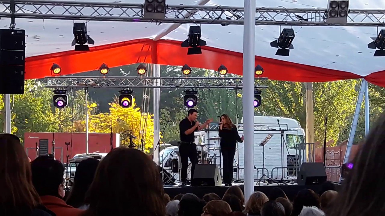 Aqui estoy yo  Claudia Bernal y Claudio montenegro