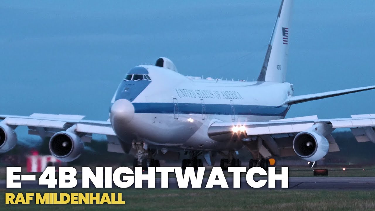 The Doomsday Plane • RAF Mildenhall