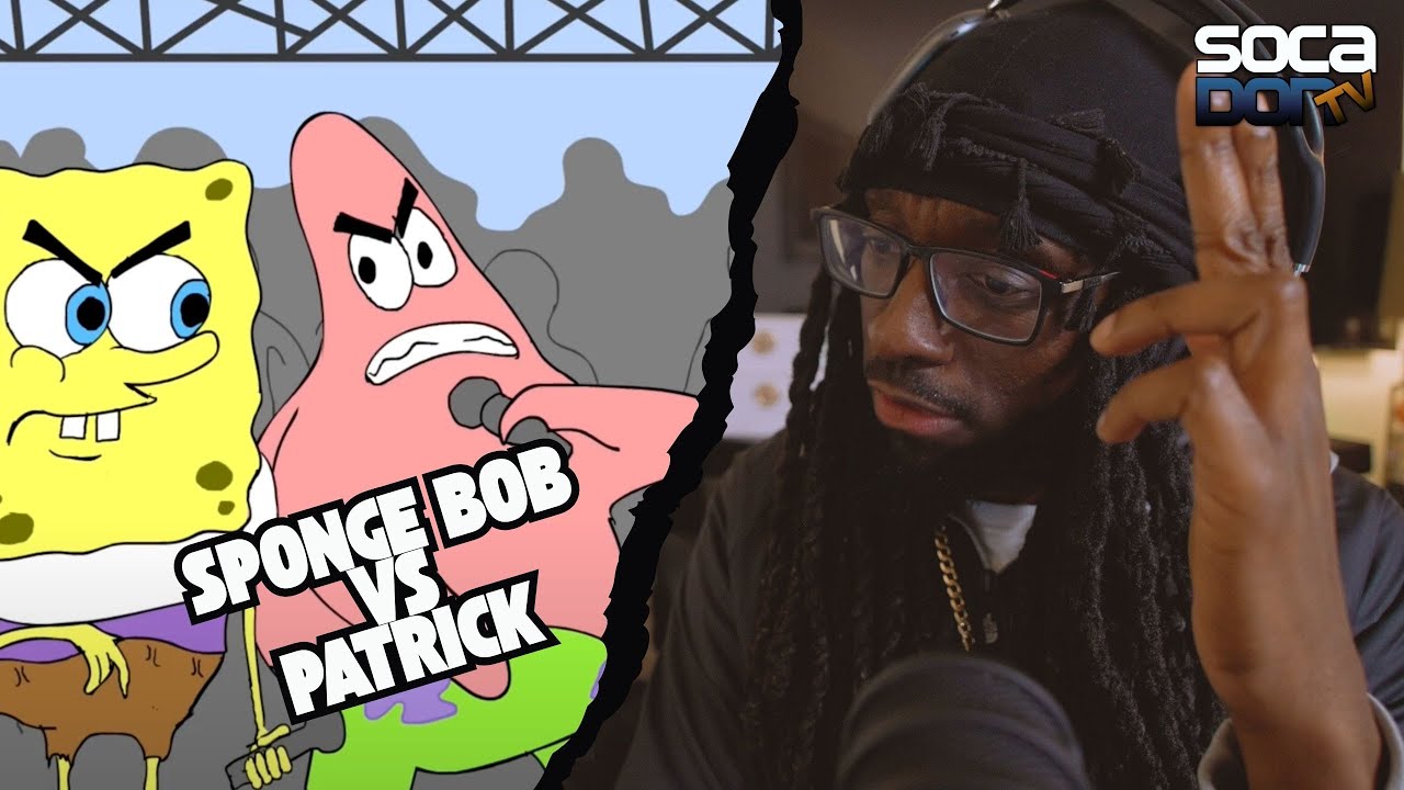 НАМ НУЖНА ЧАСТЬ 2! 🔥🇯🇲 | Губка Боб против Патрика «Лирическая битва» (анимация) [РЕАКЦИЯ]