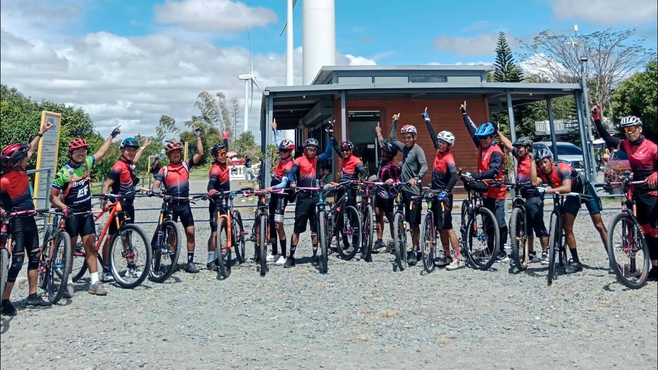 145 Kms Biking Back And Port  Going To Windmill Pellilia Rizal From Manila  Laspiñas City