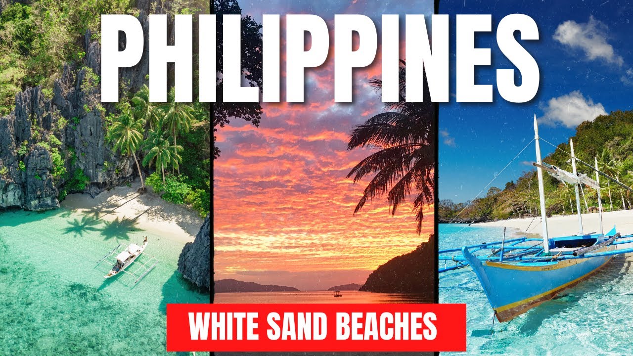 The Best White Sand Beaches In The Philippines| Philippines Travel Video