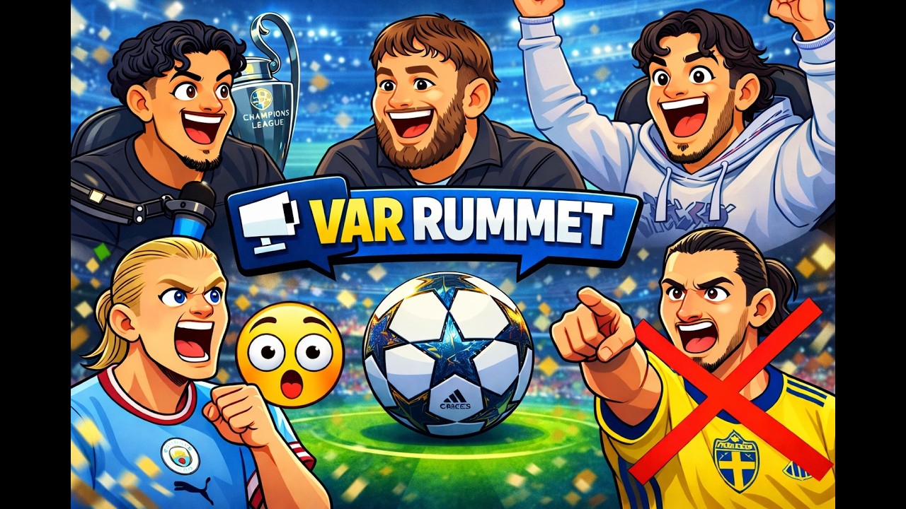 VAR Rummet - Man City köper domare!!, Barcola måste lämna & Barca är det bästa laget i världen.