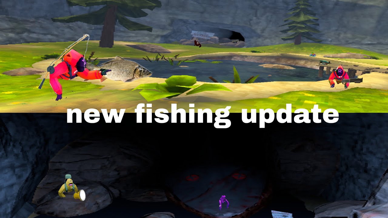 Animal company new fishing update ￼
