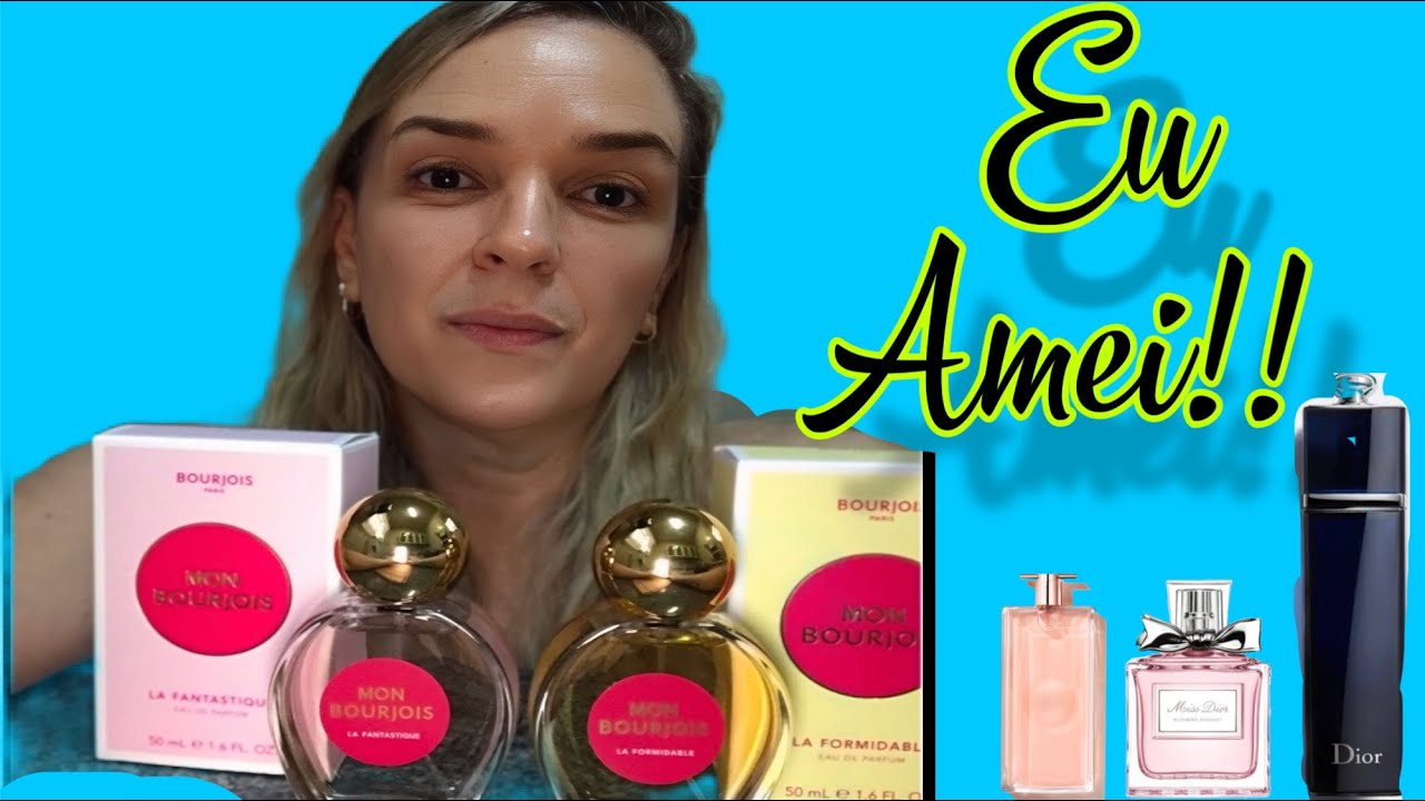 PERFUME MON BOURJOIS LA FORMIDABLE E LA FANTASTIQUE. EXCELENTES!#perfumes #monbourjois