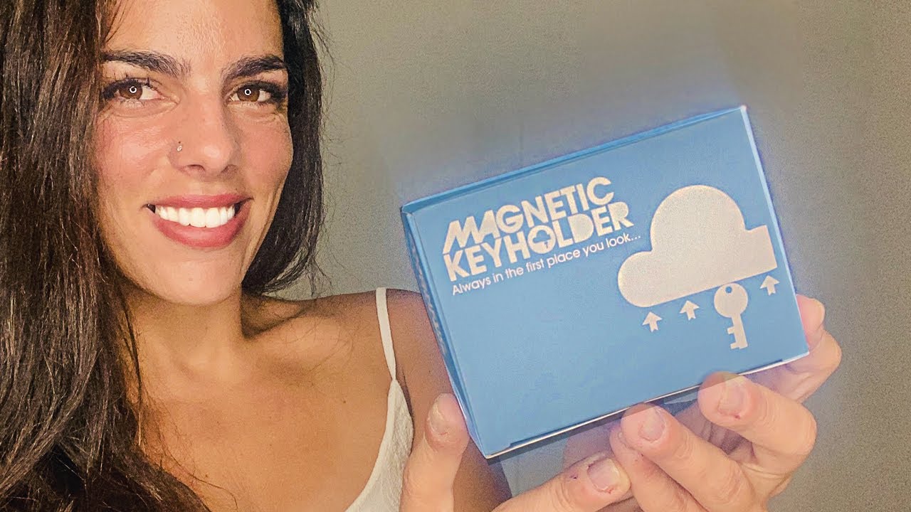 LLAVERO MAGNÉTICO ☁ Evita perder las llaves, instalala super fácil.