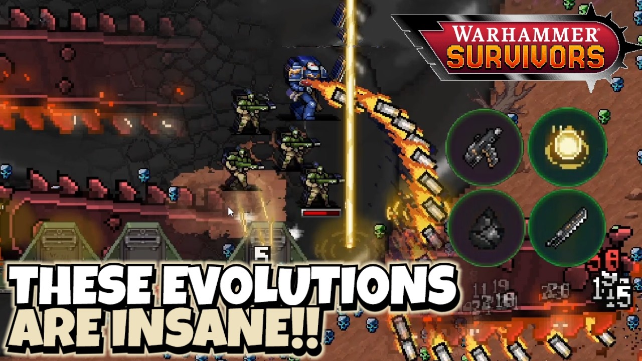 Я ОТКРЫЛ все эволюции в Warhammer Survivors... И ЭТО ОТВРАТИТЕЛЬНО!!