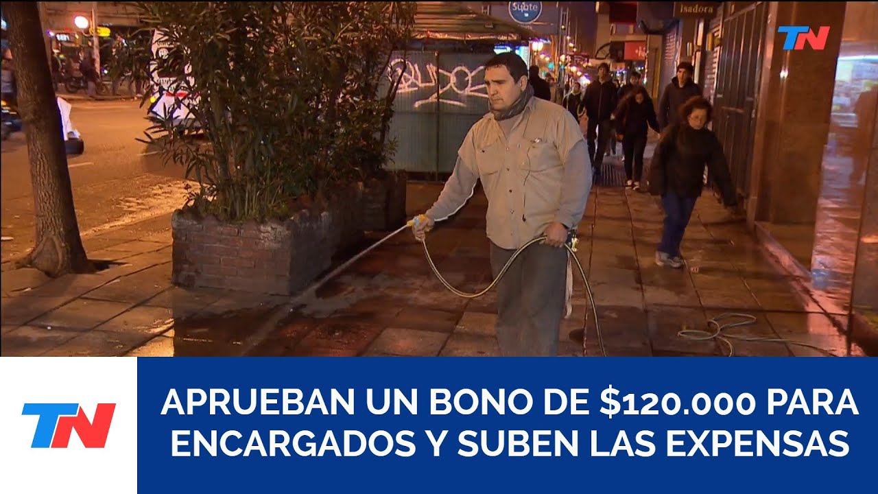 SUBEN LAS EXPENSAS I Los encargados de edificio tendrán un bono de $120.000 y un aumento del 2%