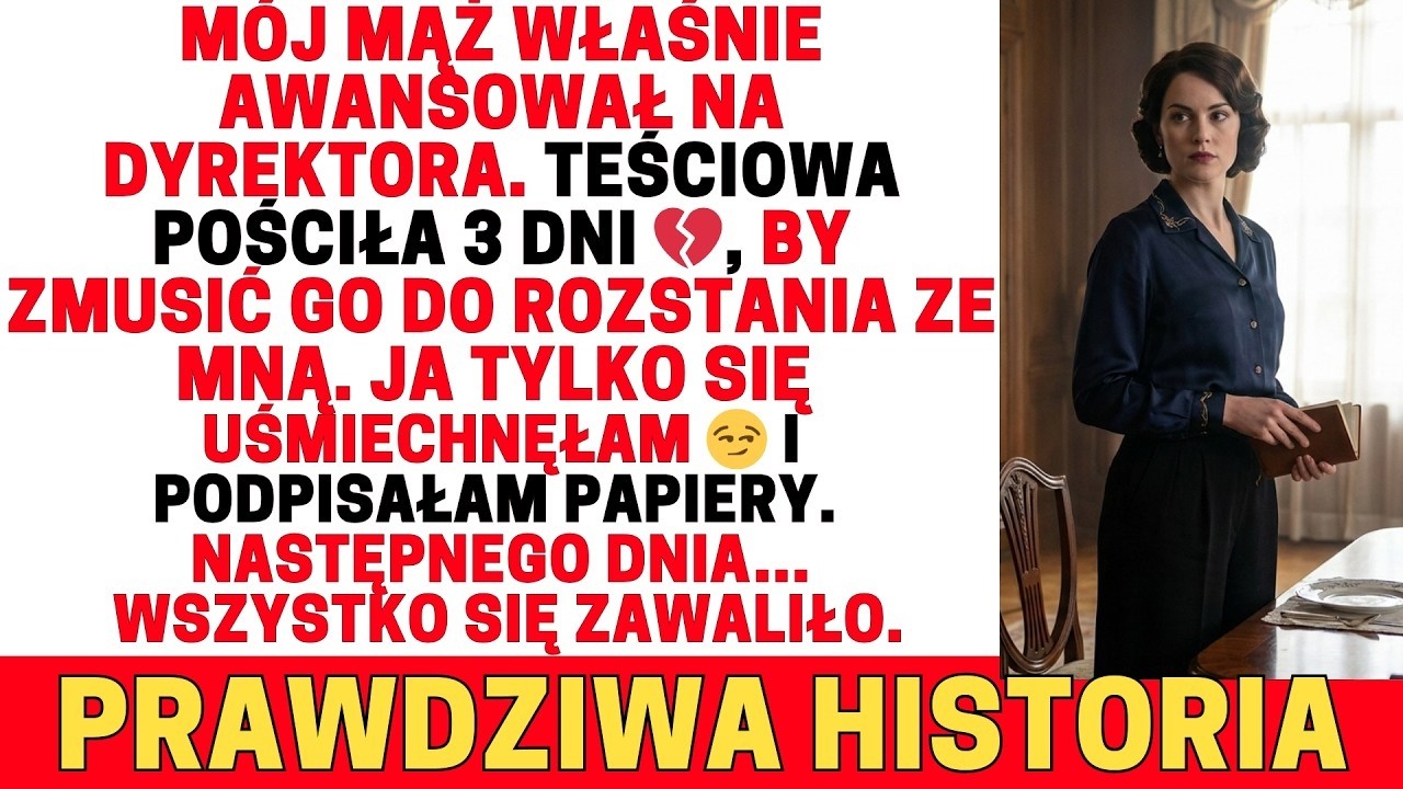 Awansowałam kogoś zamiast żony mojego męża ✨ Teściowa pościła 3 dni 💔 zmusiła mnie do rozwodu 😏 Ja