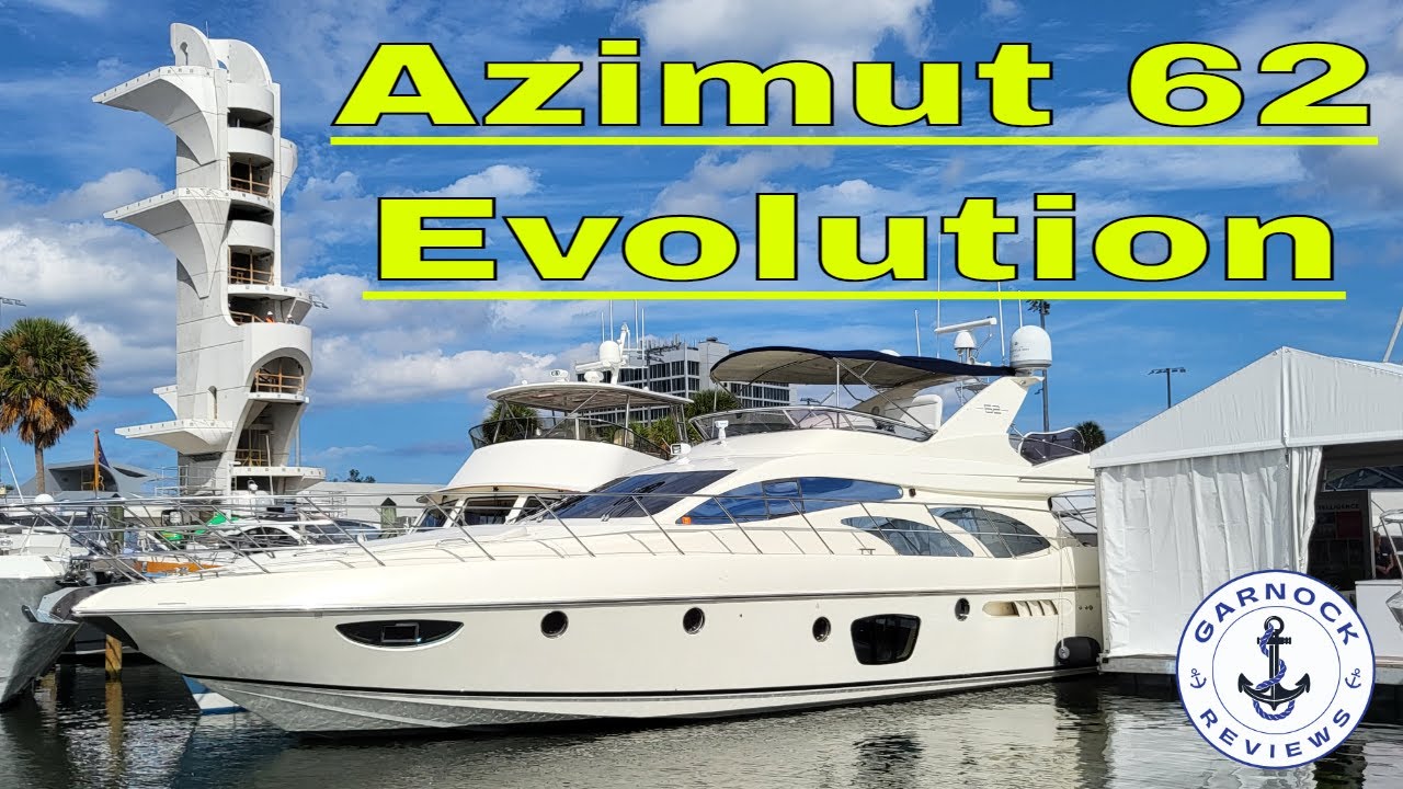 [Sold] - $799,000 - (2009) Azimut 62 Evolution Luxury Italian Yacht For Sale