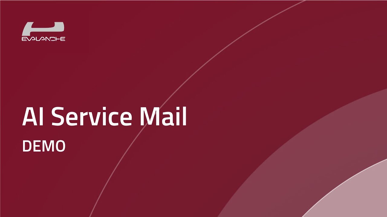 Die Evalanche AI Service-Mail