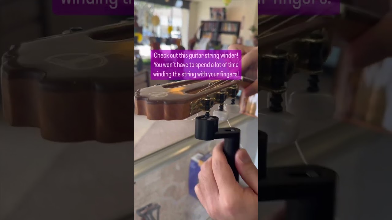 Check out this guitar string winder! #shorts
