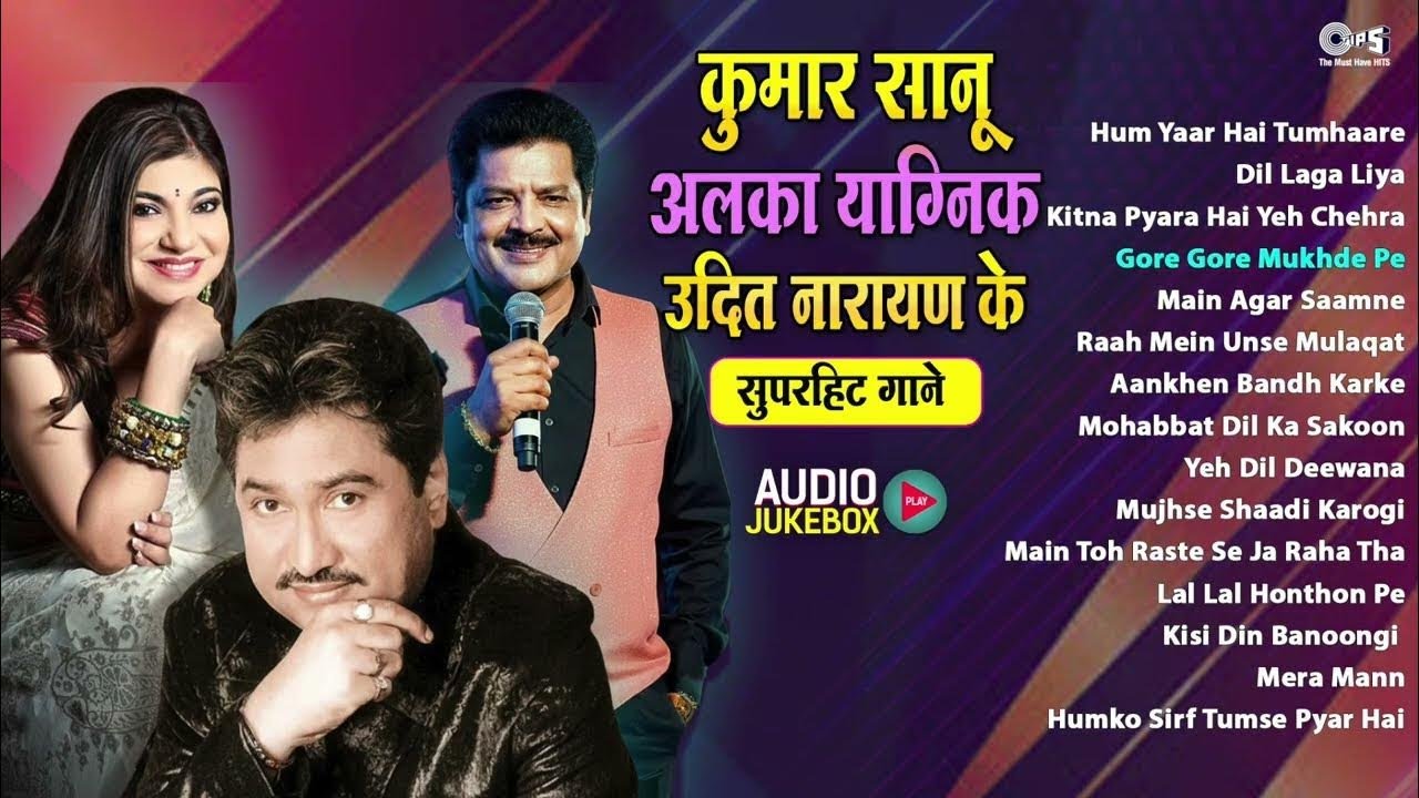 Alka Yagnik, Kumar Sanu, Udit Narayan | Audio Jukebox | 90's Purane Hindi Songs | Old Songs 90's