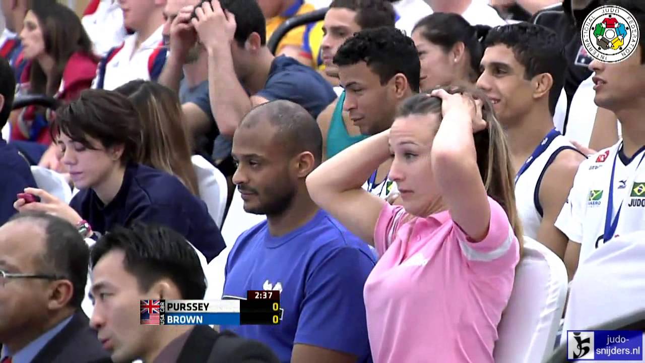 Judo 2013 Grand Prix Miami: Purssey (GBR) - Brown (USA) [-90kg] bronze