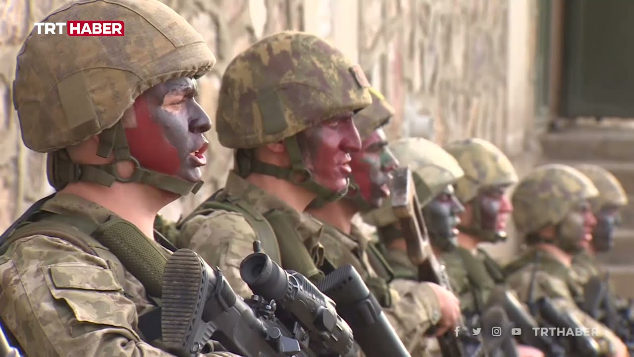 Hudut kartallarının Irak sınırında zorlu vatan nöbeti