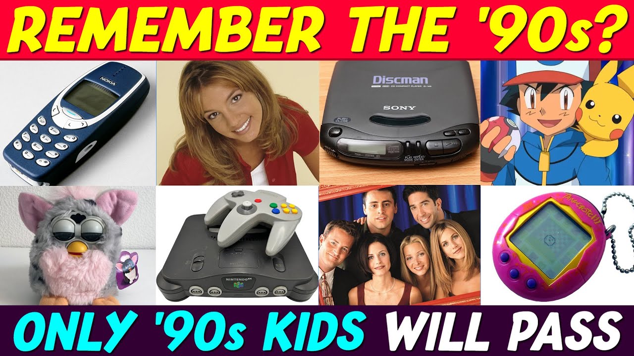 The Ultimate ’90s General Knowledge Quiz | 100 Questions Every ’90s Kid Should Know