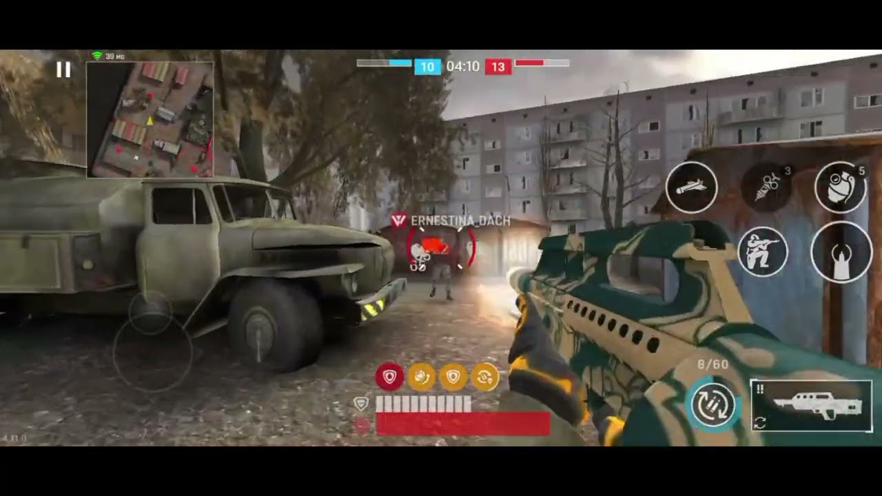  Геймплей игры Warface Go  мясорубка на карте Зона Отчуждения