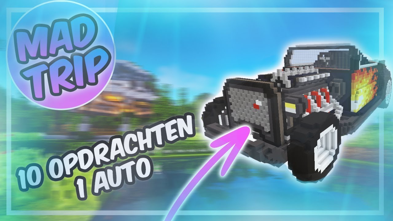 10 OPDRACHTEN, WIN EEN AUTO! #MADTRIP - MINETOPIA - #711 | Minecraft Reallife Server