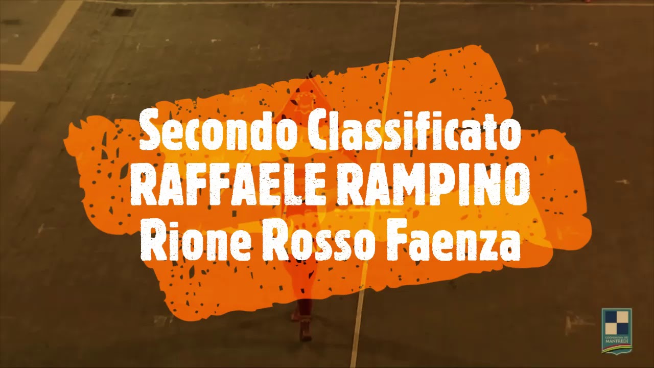 Tenzone Aurea 2019 finali singolo primi tre classificati (Zonari,Rampino e Benedetti)