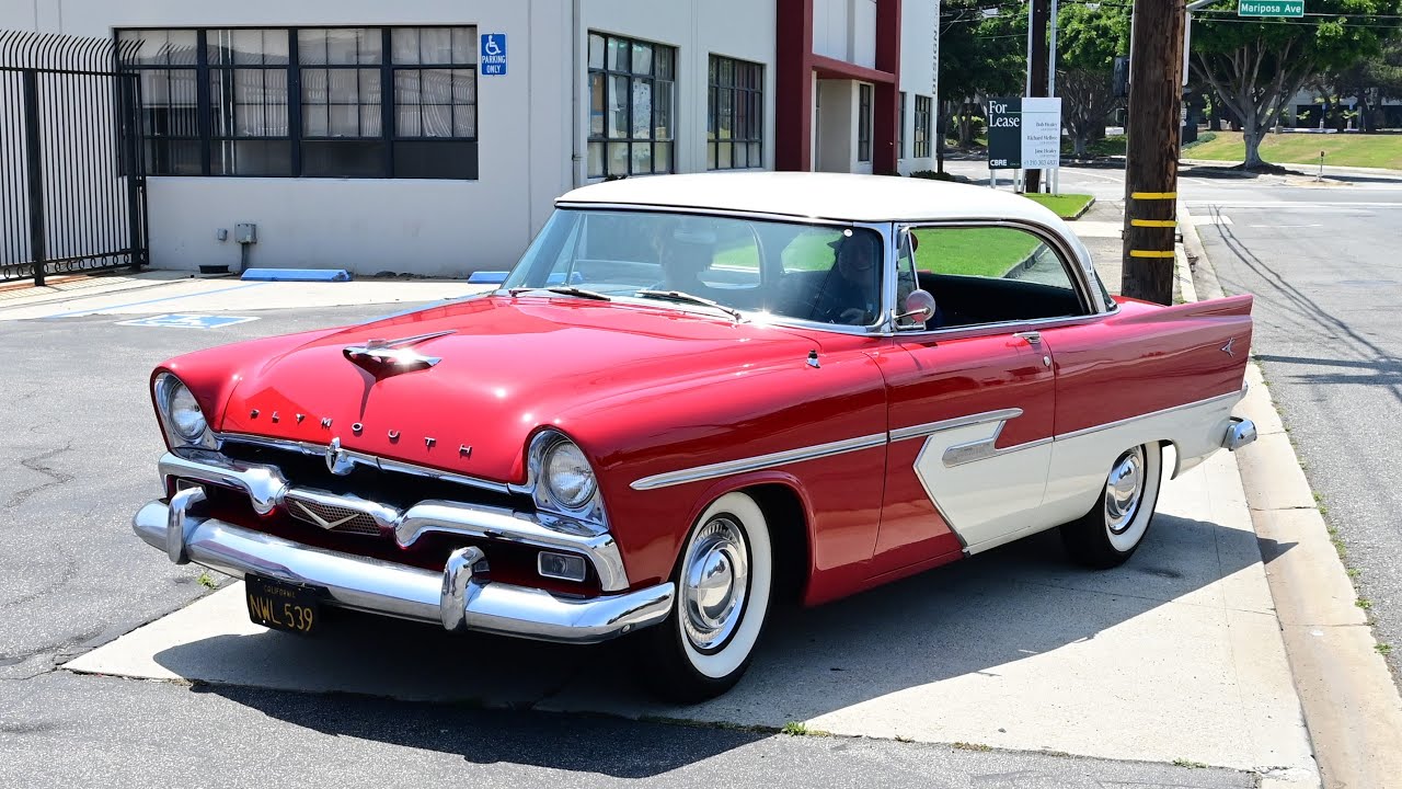 Riding in a 1956 Plymouth Belvedere : 4K Widescreen.