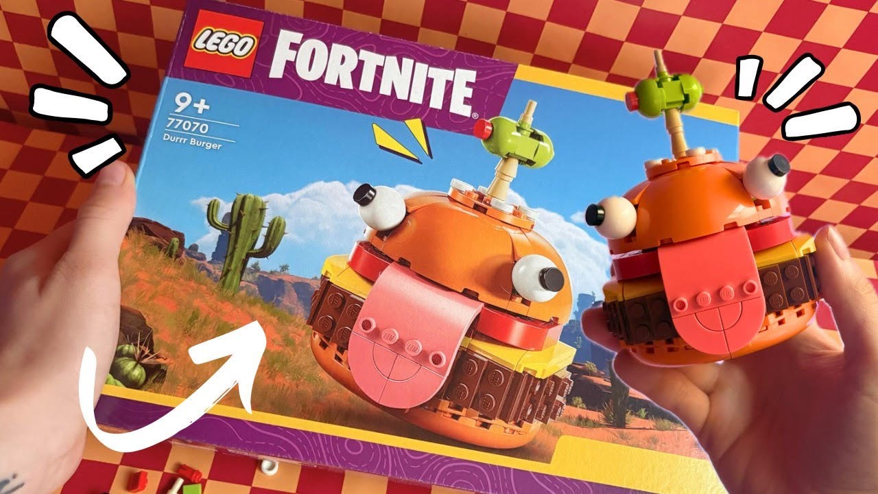 LEGO Fortnite Durrr Burger (77070) | ASMR Speed Build🍔#fortnite #lego