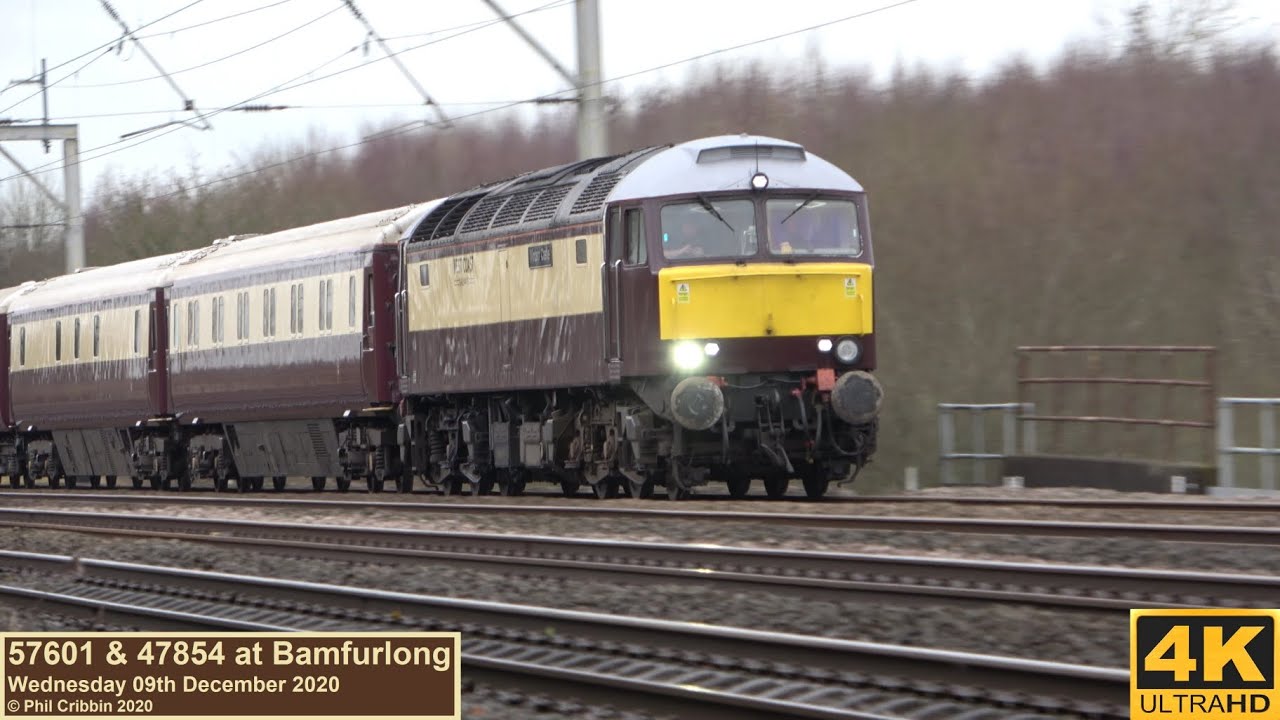 57601 & 47854 at Bamfurlong - 09th December 2020
