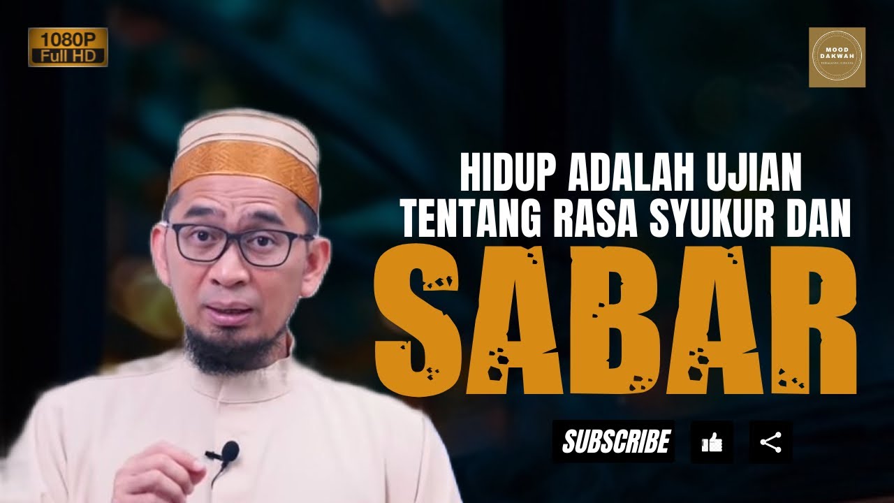 Sabar Dalam Menerima Ujian Hidup - Ustadz Adi Hidayat #ustadzadihidayat #ustadzadihidayatterbaru