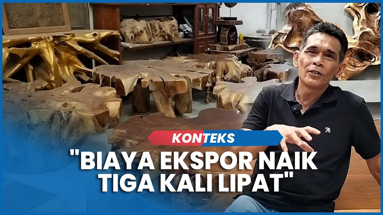 Kerajinan Akar Jati Blora Diminta Dunia, Pengrajin: Ekspor Terhenti Akibat Ongkos Kontainer Mahal