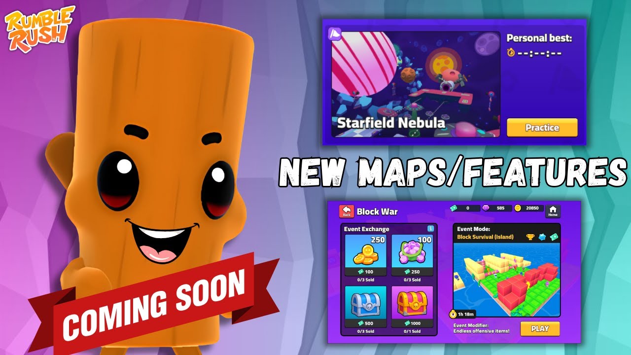The New Rumble Rush Update Just Got Leaked! New Maps, Events, And More!
