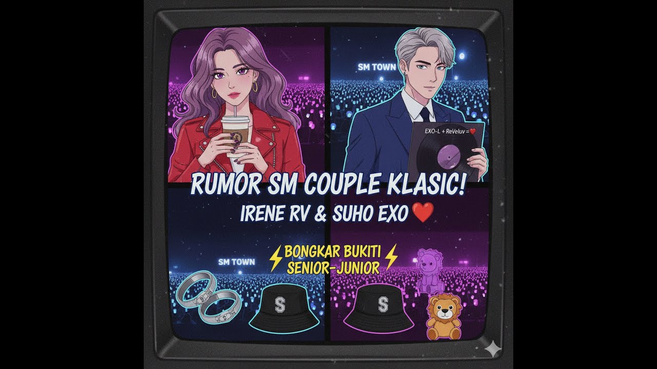 BONGKAR BUKTI! Rumor Couple SM Paling Legendaris: Suho EXO & Irene Red Velvet (SuRene)