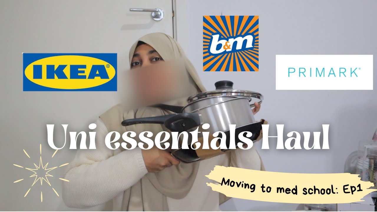 Moving to Med School | EP 1 🩺📦 University Essentials