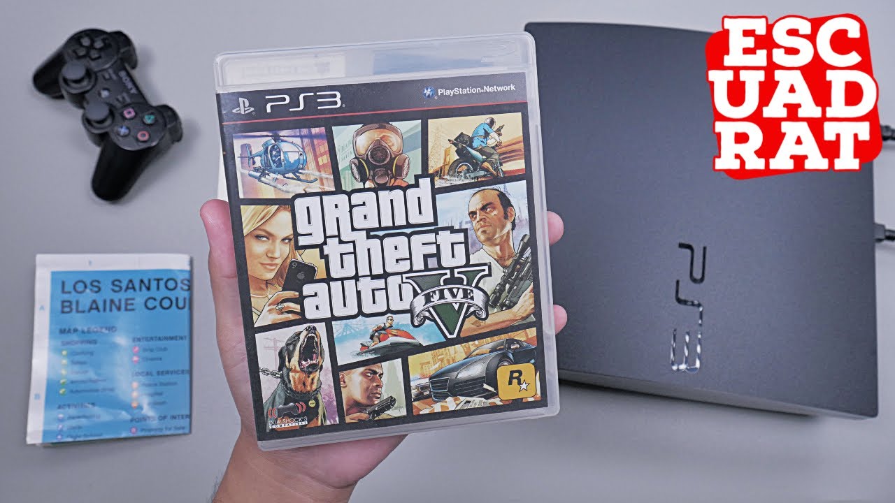 Оригиналы GTA 5 PS3 (Россия) Распаковка и Геймплей Grand Theft Auto 5 Оригинал PlayStation 3 GTA V
