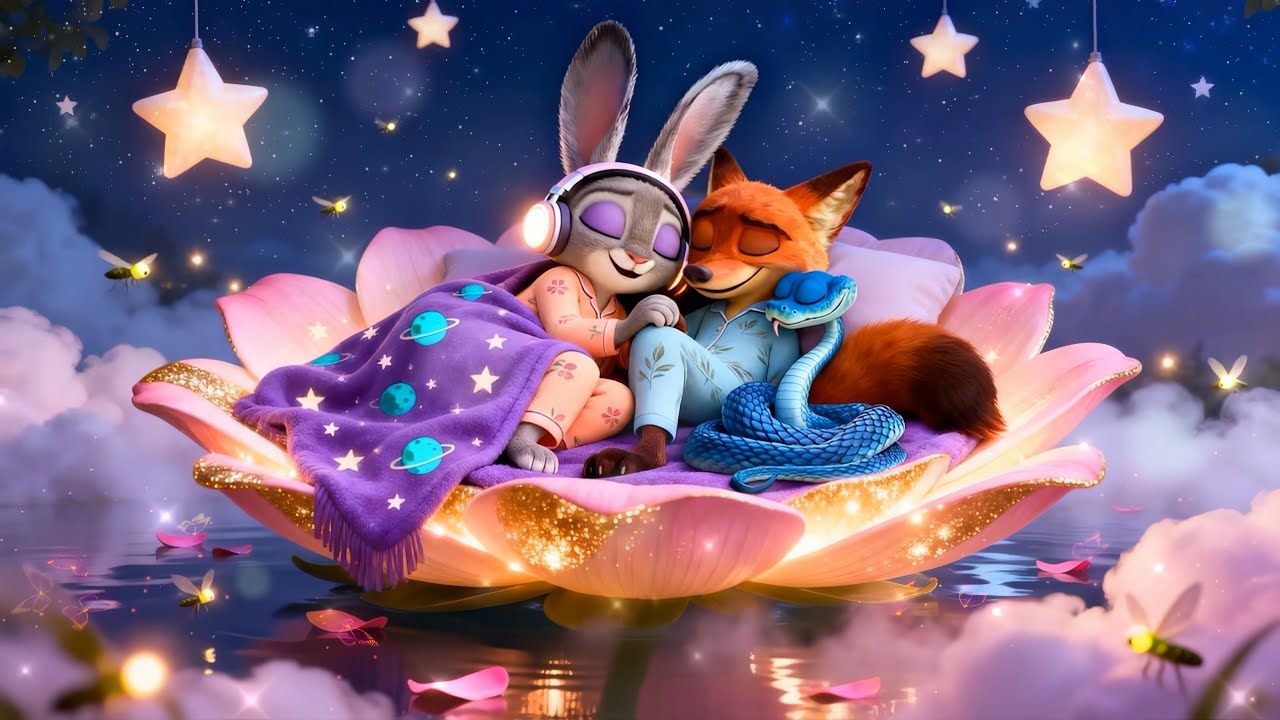 3-Minute Sleep Magic ⭐  Calming Piano Zootopia Melody 🎶 Reduce Stress, Anxiety & Calm the Mind