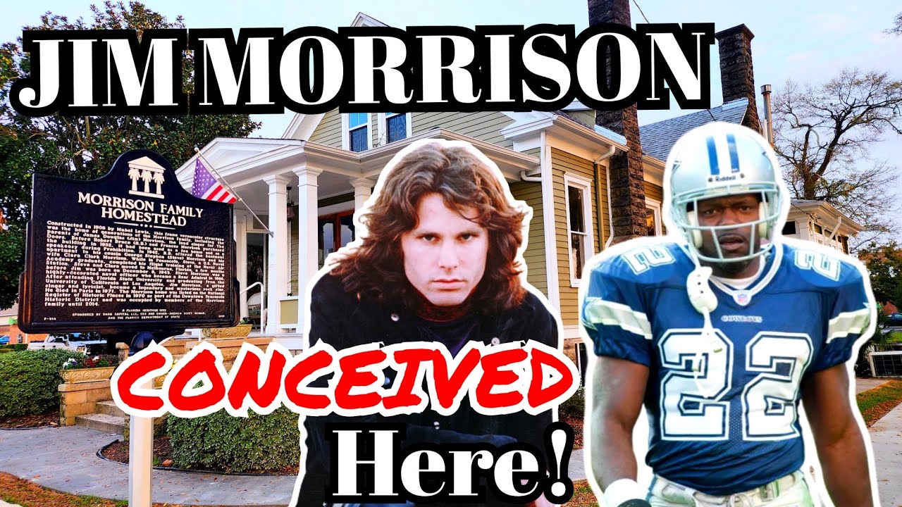 JIM MORRISON Was Conceived Here | EMMITT SMITH'S House & More Historic PENSACOLA
