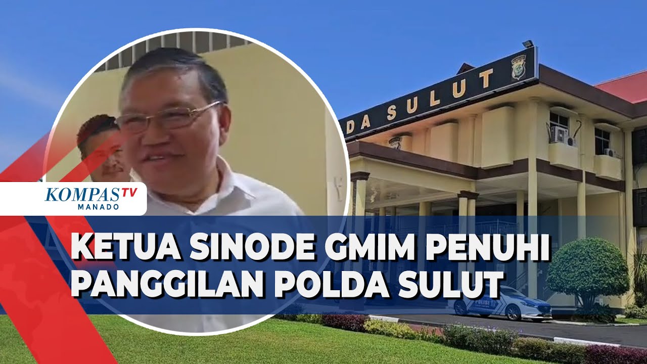 KETUA SINODE GMIM PENUHI PANGGILAN POLDA SULUT