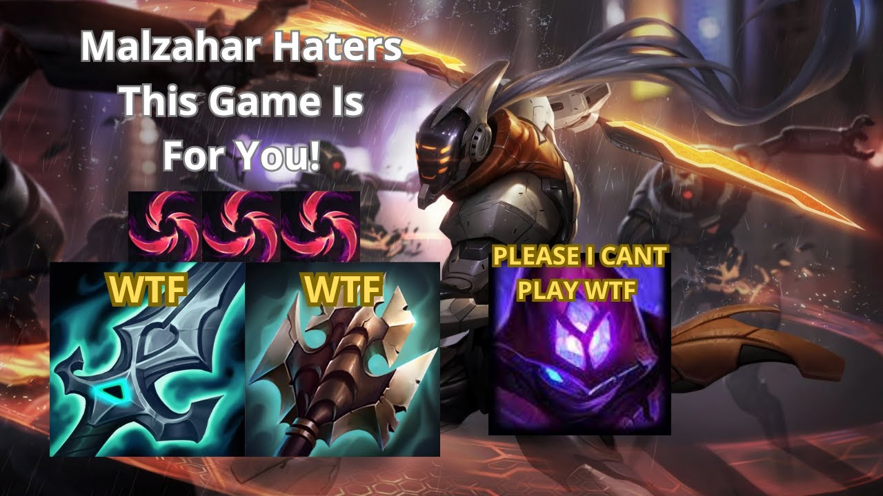 MALZAHAR HATERS THIS GAME IS FOR YOU!!!