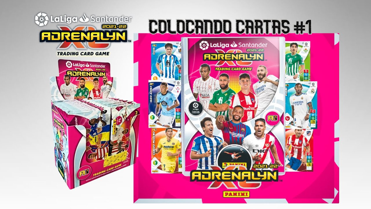 💥 PRIMER COLOCANDO CARTAS ADRENALYN XL 2021-22 | ESTRENANDO EL ÁLBUM