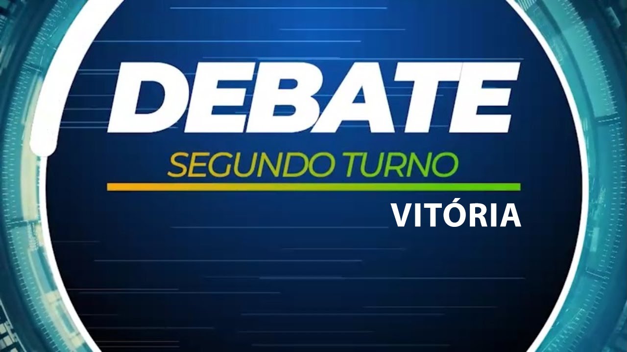 Debate Vitória: Delegado Pazolini (Republicanos) e Joao Coser (PT) no 2º turno