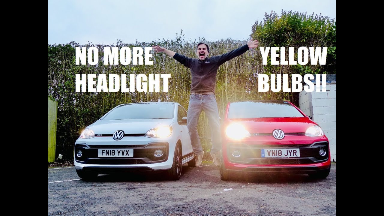 UP! GTI GETS OSRAM NIGHTBREAKER BULBS!!